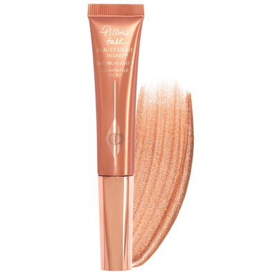 Beauty Highlighter Wand - Liquid Highlighter & Blush, Cruelty-Free & Chemical-Free Makeup for Buildable Color & Instant 