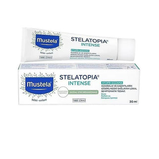 Mustela Stelatopia Intense 30 ml - Cortisone-Free Skincare for Atopic Skin Relief Mustela Stelatopia Intense - Cortisone-Free Eczema Relief Mustela Stelatopia Intense, cortisone-free skincare, atopic skin relief, ectoin skincare, eczema cream for children, natural skincare, sensitive skin products, dermatologically tested products