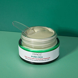 Sinoz Pure Cica Tiger Grass Facial Cream - Redness Relief, Tone Correction, Sensitive Skin Soothing, and Barrier Repair - Centella Asiatica Sinoz Cica Cream: Redness Relief & Skin Tone Correction Cica cream, Tiger grass cream, Redness relief cream, Skin tone correcting cream, Sensitive skin cream, Centella Asiatica cream, Soothing face cream, Anti-redness face cream, Facial redness treatment, Barrier repair cream, Facial Cream, Skin care, redness relief, skin tone correction, sensitive skin, Centella Asiati