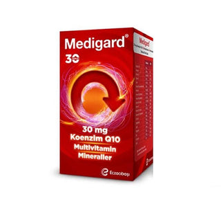 medigard-30-tablet-vitamin-mineral-complex, medigard-tablet-nutritional-information Eczacıbaşı Medigard 30 Tablet - Vitamin Mineral Complex | 30 Tablets Medigard 30 Tablet - Vitamin Mineral Complex medigard, vitamin-mineral-complex, dietary-supplement, health-supplement, adult-vitamins, coenzyme-q10, tablet, nutritional-supplement, eczacibasi, ai-generated