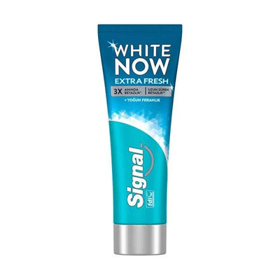 Signal White Now Ice Cool: Instant 3X Teeth Whitening, Fresh Breath Toothpaste for a Confident Smile