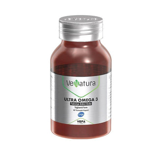 VeNatura Omega 3 Supplement - 60 Capsules | EPA & DHA for Heart Health & Brain Support VeNatura Omega 3 - EPA & DHA Capsules for Heart & Brain Health Omega 3 supplement, EPA and DHA capsules, Heart health support, Brain function support, Gluten-free dietary supplement, Cognitive function, Cardiovascular health, Vision support, Dietary supplements, Health supplements, Omega 3 fatty acids, Fish oil supplement