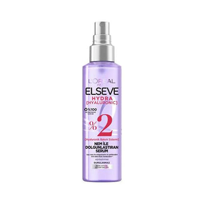 L'Oreal Elseve Hydra Nem Hyaluronic Hair Serum for Dry & Damaged Hair - 72 Hour Long-Lasting Fragrance
