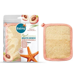 Balmy Exfoliating Bath Mitt - Gentle Exfoliation, Soap Infused, Natural Skincare Balmy Exfoliating Bath Mitt - Gentle Exfoliation & Natural Skincare exfoliating bath mitt, bath glove, exfoliating soap, skin cleansing, natural skincare, gentle exfoliation, soap infused, skincare routine, self-care, relaxation, bath essentials, radiant skin, smooth skin