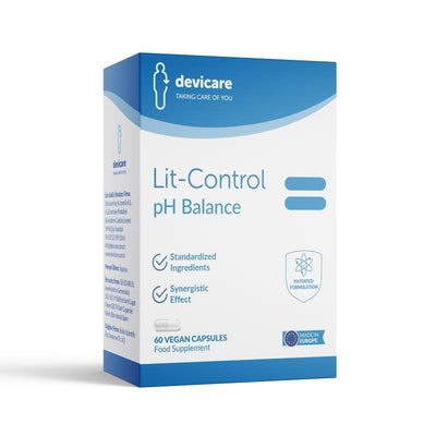 Lit-Control Urinary Tract Health Supplement - 60 Capsules for pH Balance & UTI Prevention