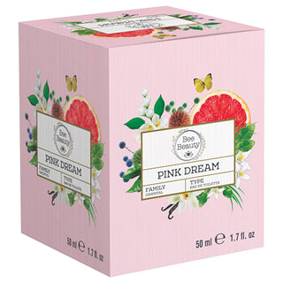 Bee Beauty Women's Pink Dream EDT Perfume 50ml - Long Lasting Fragrance for Women Bee Beauty Pink Dream EDT Perfume 50ml Women's perfume, EDT fragrance, Bee Beauty Pink Dream, 50 ml perfume, Long-lasting fragrance, Perfume for women, Women's fragrances, Elegant perfume, Floral scents, Sweet fragrances