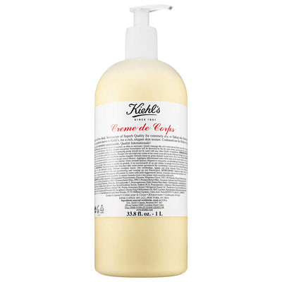Kiehl's Cr�me de Corps: Ultra Hydrating Body Lotion with Squalane & Cocoa Butter | Moisturizes Dry Skin | Refillable & P