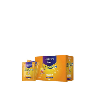 VeNatura Kids Vitamin C Supplement - Supports Immune System & Overall Health for Children - 30 Sachets