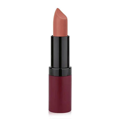 Golden Rose Velvet Matte Lipstick - Intense Color, Moisturizing, Long-Lasting, Full Coverage - Modern Matte Finish