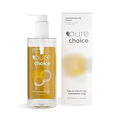 Pure Choice Face and Body Cleansing Oil - Deep Cleansing, Natural Ingredients, Dermatologically Tested Skincare