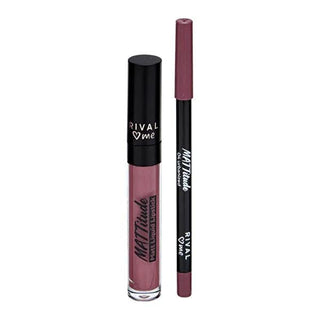 Rival Loves Me Makeup Kit - Matte Liquid Lipstick & Lip Liner Set for Long-Lasting Lip Color Rival Loves Me Matte Lipstick & Liner Kit makeup kit, matte liquid lipstick, lip liner set, long-lasting lip makeup, cosmetic lip care products, lipstick set, beauty products, makeup essentials, lip care, cosmetics