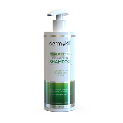 Dermokil Anti-Dandruff Shampoo: Soothe Sensitive Scalp, Eliminate Flakes & Itch with Salicylic Acid & Selenium Sulfide -