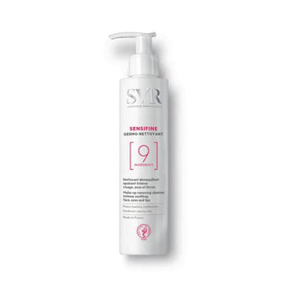 SVR Sensifine: Gentle Soothing Facial Cleanser for Sensitive Skin - Makeup Remover, Paraben & Alcohol-Free - 6.76 fl oz SVR Sensifine: Gentle Cleanser for Sensitive Skin sensitive skin cleanser, intolerant skin cleanser, gentle makeup remover, soothing facial cleanser, SVR Sensifine, paraben-free cleanser, alcohol-free cleanser, fragrance free cleanser, hypoallergenic cleanser, makeup removal sensitive skin, facial cleanser, makeup remover, soothing cleanser, sensitive skin, intolerant skin, skin irritation