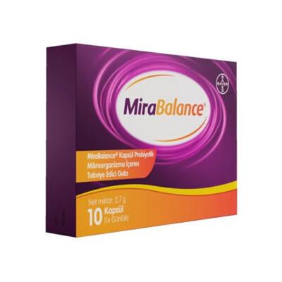 Mirabalance Adult Probiyotik Probiotic Supplement for Gut Health Support - 10 Capsules