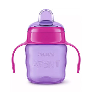 philips avent silicone tip leak proof cup, philips avent cup showing silicone tip feature, baby holding philips avent leak proof cup Philips Avent Silicone Tip Leak Proof Cup - 200ml Philips Avent Silicone Tip Leak Proof Cup - 200ml philips-avent, silicone-cup, leak-proof-cup, baby-drinking-cup, toddler-accessories, parenting, caregiver-tools, easy-drinking, dishwasher-safe, ai-generated