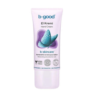 b-good b-skincare hand cream 50 ml, moisturizing hand cream with natural oils, vegan hand cream for dry skin b-good b-skincare Hand Cream - Powerful Moisturizer | 50 ml b-good b-skincare Hand Cream - 50 ml Moisturizer b-good, hand-cream, vegan-skincare, moisturizer, dry-skin, natural-oils, skincare-enthusiasts, antioxidants, hydration, ai-generated