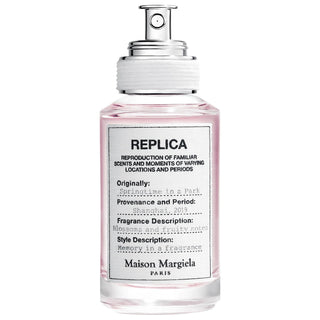 REPLICA' Springtime In A Park Eau de Toilette with Pear & Lily of the Valley - Luxe Floral Perfume REPLICA' Springtime In A Park Eau de Toilette - Luxe Floral Perfume Springtime fragrance, Floral perfume, Eau de Toilette, Fruity floral scent, Luxe perfume packaging, Florals Fragrance Family, Fruity Floral Scent Type, Perfume for women, Spring-inspired scent, Classic perfume packaging, REPLICA' fragrances