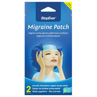 StopEver Migraine Relief Patch - Cooling Hydrogel Plaster for Non-Invasive Pain Relief StopEver Migraine Relief Patch - Cooling Hydrogel for Pain Relief migraine relief patch, cooling hydrogel plaster, non-invasive pain relief, migraine treatment, hydrogel patch for migraines, pain relief solution, migraine comfort, soothing hydrogel, easy pain relief, migraine products