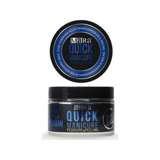 Mara Manicure & Pedicure Peeling for Men - Natural Exfoliating Hand & Foot Scrub - At Home Grooming - Soften Cuticles & Whiten Nails - 300g Mara Men's Manicure Peeling: Natural Hand & Foot Exfoliator manicure peeling for men, pedicure peeling for men, exfoliating foot scrub men, men's hand care, natural nail care for men, foot peeling for men, men's manicure at home, men's pedicure at home, men's grooming products, hand and foot scrub for men, manicure, pedicure, peeling, men's grooming, hand care, foot car