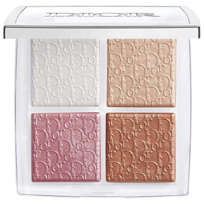 BACKSTAGE Glow Face Palette by Dior - Customizable Highlighter & Blush Makeup for Radiant Glow, 4 Luminous Shades, Shimm