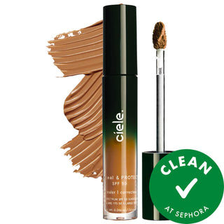 Conceal & PROTECT Mineral SPF 50+ Spot Concealer for Dark Spots - Cruelty-Free, Gluten-Free, Hydrating Coverage Conceal & PROTECT SPF 50+ Concealer for Dark Spots spot concealer, mineral SPF 50+, dark spots, hyperpigmentation, cruelty-free concealer, gluten-free beauty products, hydrating concealer, buildable coverage, natural finish, liquid concealer, Tranexamic Acid, clean beauty, ethical beauty, skincare concealer, blemish coverage, sun protection, recyclable packaging, face makeup, concealer for dark sp