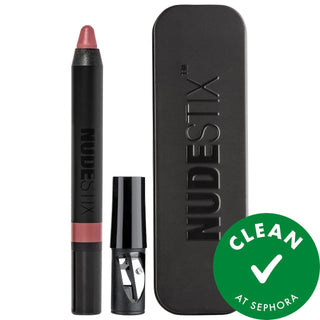 Nudestix Intense Matte Lip + Cheek Pencil: Long-Lasting, Non-Drying Color, Paraben & Sulfate-Free - Multi-Use Makeup for Lips and Cheeks Nudestix Matte Lip & Cheek Pencil | Long-Lasting, Multi-Use matte lip pencil, cheek blush, multi-use makeup, long lasting lipstick, paraben free lipstick, sulfate free blush, phthalate free makeup, non drying lipstick, matte lip and cheek pencil, intense pigment lip color, lip pencil, blush, lip color, lip liner, multi-purpose beauty, long-wearing makeup, sensitive skin, c