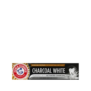 Arm & Hammer Charcoal White Toothpaste - 75ml Travel Size, Whitening & Oral Care Arm & Hammer Charcoal White Toothpaste - Travel Size Charcoal toothpaste, Whitening toothpaste, Arm & Hammer toothpaste, Travel-sized oral care, Oral hygiene products, Charcoal oral care, Teeth whitening, Travel toothpaste, Oral care products, Healthy smile, Fresh breath, Activated charcoal toothpaste