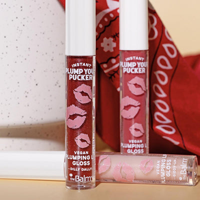 theBalm Instant Plump Your Pucker: Natural Lip Plumper & Volumizer with Organic Jojoba & Avocado Oil for Fuller, Hydrate