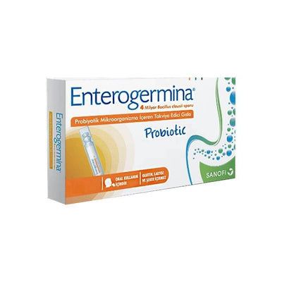 Enterogermina Family Probiyotik Takviye Edici Gõda 10 Flakon - Gut Health Support Supplement