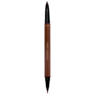Tarte Cosmetics Double Take Eyeliner: Waterproof Liquid & Gel Pencil 2-in-1 - Long Wear, Vegan, Gluten-Free, Smudge-Proof Definition Tarte Double Take Eyeliner: Waterproof, Vegan, & Precise Definition dual ended eyeliner, waterproof liquid eyeliner, gel pencil eyeliner, vegan eyeliner, gluten-free eyeliner, long wear eyeliner, Amazonian Clay eyeliner, two in one eyeliner, smudge proof eyeliner, eyeliner for sensitive eyes, eyeliner, liquid eyeliner, pencil eyeliner, eye makeup, makeup, cosmetics, beauty, Ta