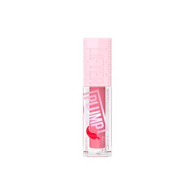 Maybelline Lifter Plump Blush Blaze Lip Gloss: Instant Fuller Lips with Chili Pepper, Non-Sticky Formula for All-Day Com