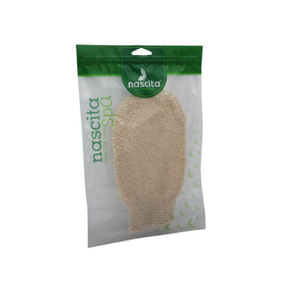 Nascita Cotton Bath and Massage Glove - Beige, Natural and Gentle Exfoliation, Enhances Bathing Experience Nascita Cotton Bath Glove - Gentle Exfoliation cotton bath glove, massage glove, natural bath products, Nascita brand, beige cotton bath accessory, gentle exfoliation, natural and breathable, enhances bathing experience, bathroom essentials, self-care products