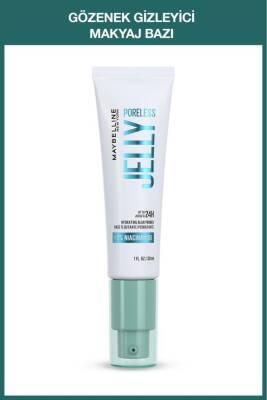 Maybelline Poreless Jelly Makeup Base: Minimize Pores & Smooth Skin - Lightweight, Oil-Free Primer for Flawless, Long-Lasting Makeup (1.01 fl oz) Maybelline Poreless Makeup Base - Pore Minimizing Primer poreless makeup base, pore minimizing primer, jelly primer, lightweight makeup base, oil-free primer, Maybelline poreless base, makeup base for pores, primer for large pores, makeup base, primer, pore minimizer, skin smoothing, long-lasting makeup, oil-free, lightweight, jelly texture, flawless finish, makeu