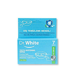 Dr. White Teeth Whitening Wipes - 7 Pack, Portable Oral Hygiene Solution for Fresh Breath & Cleaner Teeth Dr. White Teeth Whitening Wipes - Convenient Oral Hygiene teeth whitening wipes, disposable tooth cleaning wipes, on-the-go oral hygiene, peppermint flavored dental wipes, portable teeth cleaning, oral hygiene on-the-go, travel oral care, quick teeth whitening, healthy smile, fresh breath, convenient oral care