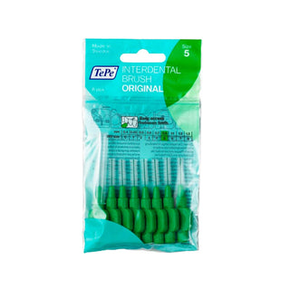 Tepe 8-Pack Green Interdental Brushes 0.8mm - Effective Oral Hygiene for Tight Teeth Spacing Tepe 0.8mm Interdental Brushes - Improve Oral Hygiene interdental brush, Tepe brand oral care, 0.8mm interdental brush, green interdental brushes, 8-pack interdental brushes, oral hygiene, dental care, interdental cleaning, dental hygiene, oral health, green brushes, Tepe interdental brushes, dental cleaning, gum disease prevention, plaque removal