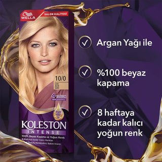 wella koleston intense hair dye very light blonde 10/0, wella koleston intense hair dye packaging, wella hair dye application process Wella Koleston Intense Hair Dye - Very Light Blonde 10/0 for Adults and Beauty Enthusiasts Wella Koleston Intense Hair Dye - Very Light Blonde wella-koleston, hair-dye, very-light-blonde, permanent-hair-color, beauty-essentials, hair-care, dye-tutorial, adult-usage, argan-oil, ai-generated