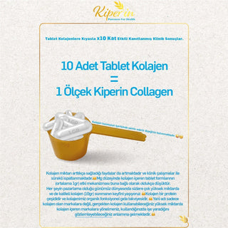 Kiperin Collagen Peptides - 500g | 50 Daily Servings