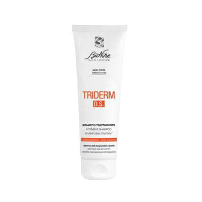 Bionike Triderm D.S. Anti-Dandruff Shampoo: Soothe Itchy, Sensitive Scalp & Reduce Flaking - Ciclopirox Olamine & Zinc P