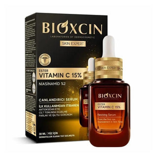 Bioxcin Skin Expert Vitamin C 15% Canlandırıcı Serum - Brightening, Anti-Aging Skincare for All Skin Types Bioxcin Vitamin C 15% Serum - Brightening & Anti-Aging Vitamin C Serum, Skincare product, Brightening serum, Anti-aging skincare, Bioxcin Skin Expert, skincare routine, skin health, skin brightening, anti-aging, cosmetic serum, dermatologically tested, skincare essentials, beauty products, facial serum