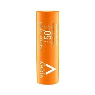Vichy Capital Soleil SPF 50+ Sunscreen Stick - Portable High SPF Sun Protection for Sensitive Skin Vichy SPF 50+ Sunscreen Stick - High Protection Vichy Capital Soleil, SPF 50+ sunscreen stick, portable sunscreen, high SPF sun protection, sunscreen for sensitive skin, sun care, skincare, dermatological skincare, travel sunscreen, outdoor protection