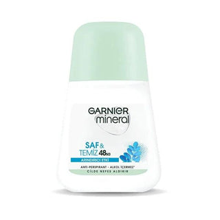 Garnier Mineral Roll-On Anti-Perspirant Deodorant - 50ml, Alcohol-Free, Dermatologically Tested for Effective Sweat Control Garnier Mineral Roll-On Deodorant - Alcohol-Free & Dermatologically Tested Garnier Mineral Roll-On, Anti-Perspirant Deodorant, Sweat Control, Dermatologically Tested, Alcohol-Free Deodorant, Roll-On Antiperspirant, Sensitive Skin, Long-Lasting Dryness, Moisture-Absorbing Minerals