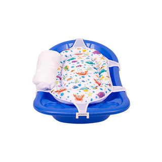 sevi bebe baby bath support net aquarium pattern view, newborn infant bath support plastic material image Sevi Bebe Baby Bath Support Net - Ideal for Infants and New Parents | Aquarium Pattern Sevi Bebe Baby Bath Support Net - Aquarium Pattern baby-bath-support, infant-care, sevi-bebe, aquarium-pattern, new-parents, baby-bath-net, baby-tub-accessories, baby-products, newborn-bath, ai-generated
