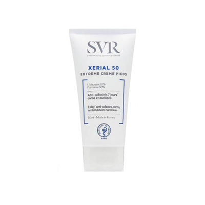 SVR Xerial 50: Intensive Foot Care Cream with Urea & Salicylic Acid - Treat Dry, Cracked Heels & Calluses - Exfoliating 
