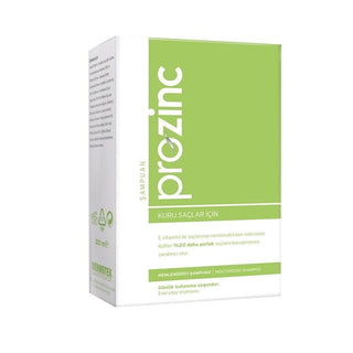 Prozinc Moisturizing Shampoo for Dry Hair - Biotin, E Vitamin, 10.14 fl oz - Dermatologically Tested, Paraben-Free Prozinc Dry Hair Shampoo - Moisturizing, Biotin, 10.14 fl oz Moisturizing Shampoo, Dry Hair Care, Biotin Shampoo, Dandruff Prevention Shampoo, Paraben-Free Shampoo, Colorant-Free Shampoo, Dermatologically Tested Shampoo, Healthy Hair Growth Shampoo, Prozinc, Hair Care, Hair Moisturizer, Biotin, E Vitamin, Zinc Pyrithione, Piroctone Olamine