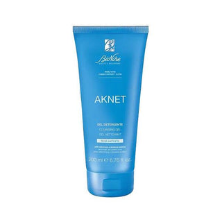 BioNike Acnet Cleansing Gel for Acne-Prone Skin - 200ml, Gentle Exfoliating C...