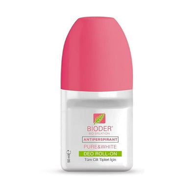 Bioder Antiperspirant Deo Roll-On - 50 ml - Sweat Protection for All Skin Types