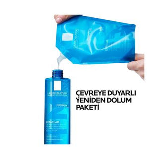 La Roche-Posay Effaclar Gel Refill: Deep Cleansing Salicylic Acid Face Wash for Oily, Acne-Prone Skin | Paraben-Free, Pore Cleansing - 13.53 fl oz La Roche-Posay Effaclar Gel: Oily Skin & Acne Cleanser La Roche Posay Effaclar Gel, oily skin cleanser, acne treatment cleanser, salicylic acid face wash, pore cleansing gel, paraben free cleanser, Effaclar Gel refill, face wash for oily skin, face cleanser for acne prone skin, deep cleansing face gel, face wash, oily skin, acne prone skin, salicylic acid, pore c