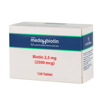 nutrafarm medohbiotin 2.5mg tablets, nutrafarm biotin supplement bottle, 120 count biotin tablets Nutrafarm Medohbiotin 2.5mg - Dietary Supplement | 120 Tablets Nutrafarm Medohbiotin 2.5mg Tablets | 120 Count nutrafarm, biotin, dietary-supplement, tablets, hair-skin-nails, vitamins, supplements, wellness, adult-health, ai-generated