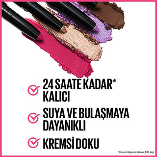 Maybelline New York Color Tattoo: Long Lasting Cream Eyeshadow - Intense, Vibrant, Smudge-Proof Eye Color Maybelline Color Tattoo Eyeshadow: Long-Lasting, Vibrant Color cream eyeshadow, long lasting eyeshadow, water resistant eyeshadow, smudge proof eyeshadow, intense color eyeshadow, vibrant eyeshadow, Maybelline Color Tattoo, easy to apply eyeshadow, multi-purpose eye makeup, creamy eye color, eyeshadow, eye makeup, long-wearing eyeshadow, vibrant colors, easy application, smudge-proof, water-resistant, m