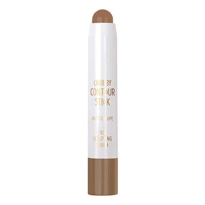 Golden Rose Chubby Contour Stick - No. 05 Cool Taupe - Vegan Creamy Formula for Effortless Face Sculpting & Definition